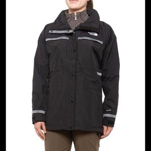 Women’s North Face Black Retro Rage Rain Jacket